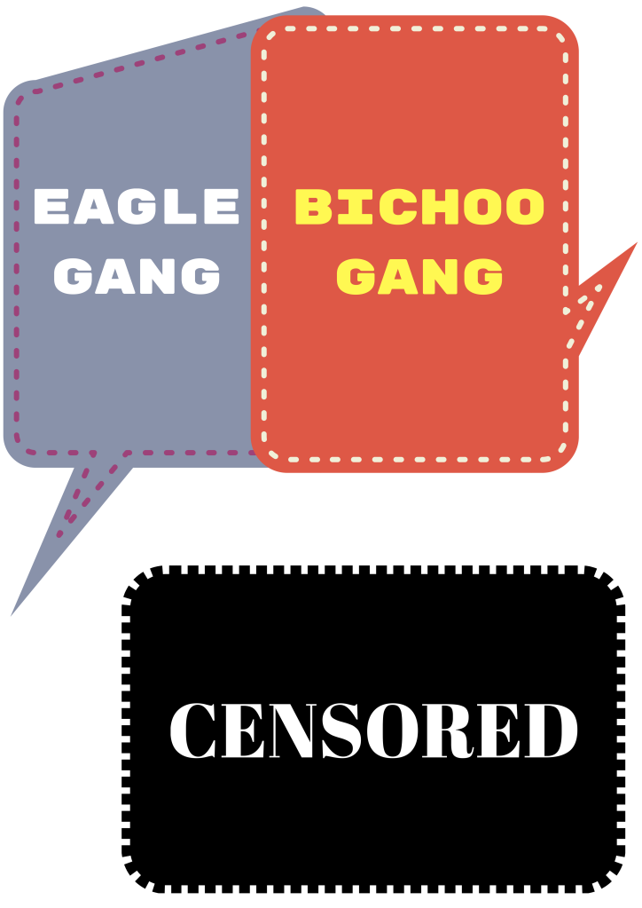 eagle gang bichoo gang censored wedding sangeet prop